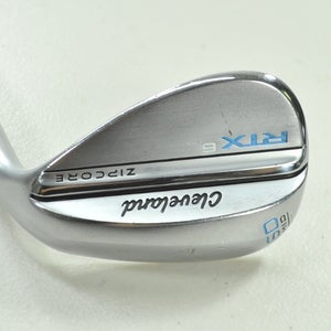 Cleveland RTX-6 Zipcore Tour Satin 60*-10 Wedge RH DG Spinner Steel # 198162