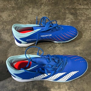 Blue Men's Adult Size M 10.5 (W 11.5) Adidas Predator accuracy Shoes (New)