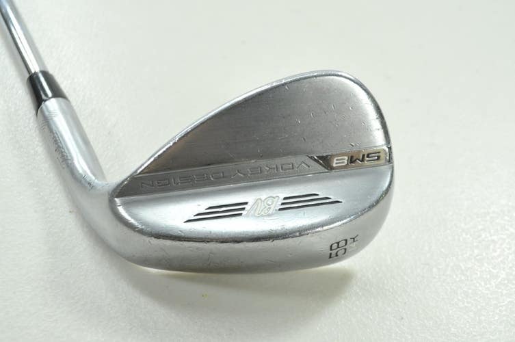 Titleist Vokey SM8 Tour Chrome 58*-14K Wedge Right Steel # 199018
