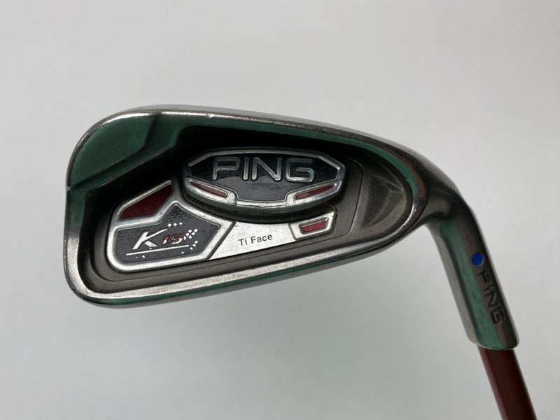 Ping K15 Single 6 Iron Blue Dot 1*Up TFC 149 Soft Regular Senior RH Midsize Grip