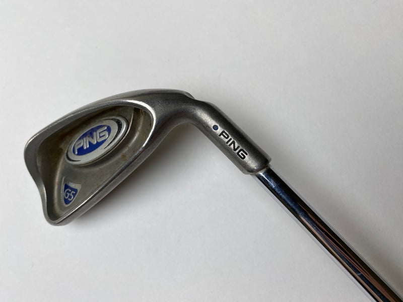 Ping G5 Single 6 Iron Blue Dot 1* Up Regular Steel Mens RH