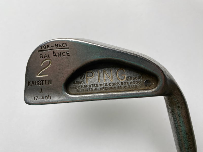 Ping Karsten I Single 2 Iron Black Dot True Temper Dynamic Gold Stiff Steel RH