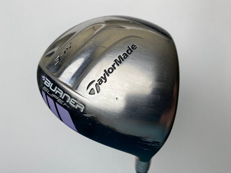 Taylormade Burner Superfast 3 Fairway Wood 15* Matrix Ozik XCON-4.8 Ladies RH