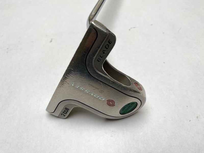 Odyssey White Steel 2-Ball Blade Putter 33" Mens RH