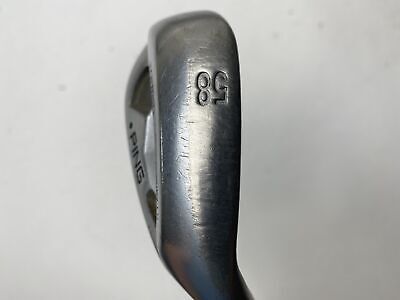 Ping Tour-S Chrome Lob Wedge LW 58* Black Dot AWT Stiff Steel Mens RH