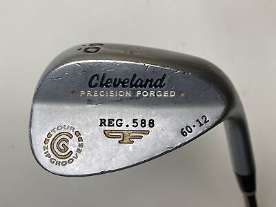 Cleveland 2012 588 Satin Lob Wedge LW 60* 12 TT Tour Concept Wedge Steel Mens RH