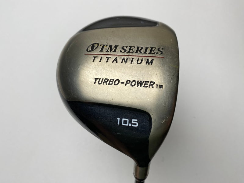 TM Series Titanium Turbo-Power Driver 10.5* Regular Graphite Mens RH
