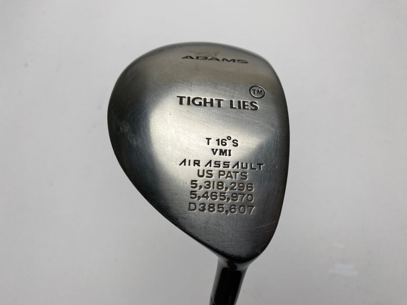 Adams Tight Lies 3 Fairway Wood 16* Regular Graphite Mens RH