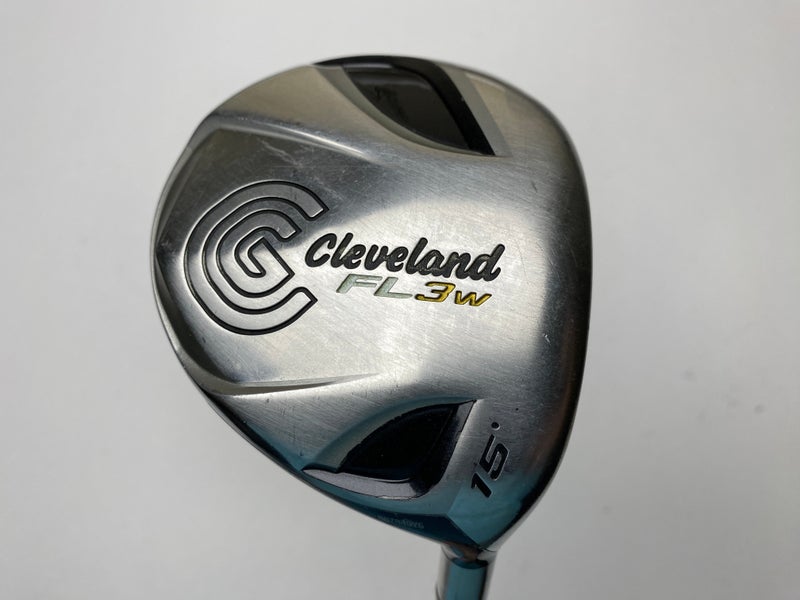 Cleveland Launcher FL 3 Fairway Wood 15* NVS Orange 55g Regular RH Oversize Grip