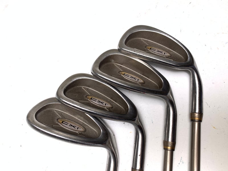 Cobra CXI L Womens Iron Set 7-PW+SW (No 8) Airweight Ladies RH Usize Grips +1"