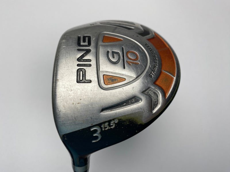 Ping G10 3 Fairway Wood 15.5* TFC 129 F Regular Graphite Mens LH