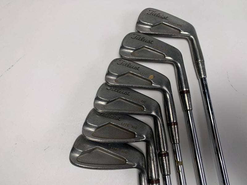 Titleist Lite 100 Iron Set 2-PW Acushnet Stiff No 3, 5, and 9 Iron RH