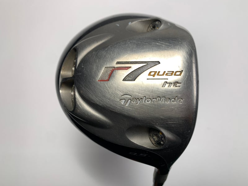 Taylormade R7 Quad HT Driver 9.5* MAS2 55g Stiff Graphite Mens RH