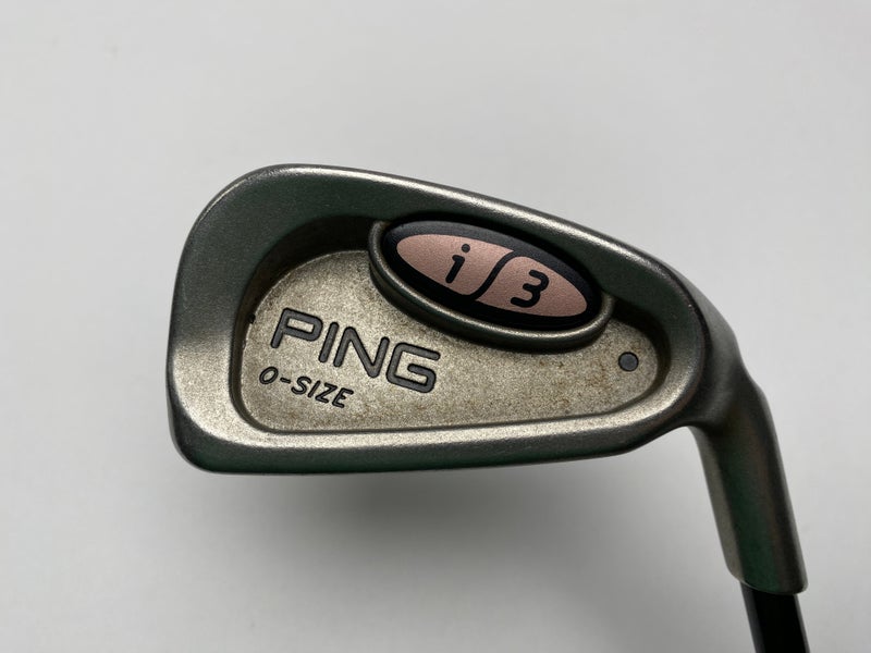 Ping i3 Oversize Single 4 Iron Black Dot 350 Series DEMO Senior Graphite Mens RH