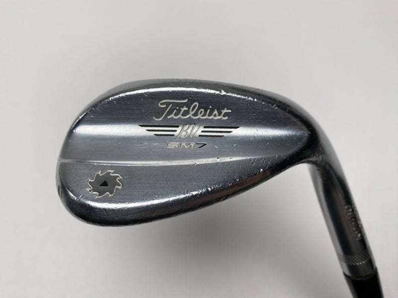 Titleist Vokey SM7 Tour Chrome 58* 12 Bounce D-Grind Wedge Steel Mens RH