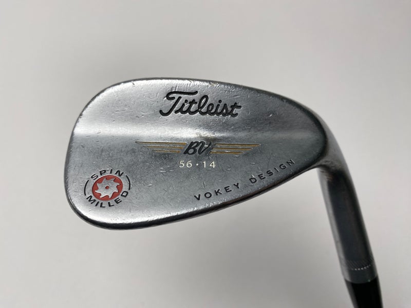 Titleist 2009 Vokey Spin Milled Chrome 56* 14 Matrix Studio 74 Wedge RH