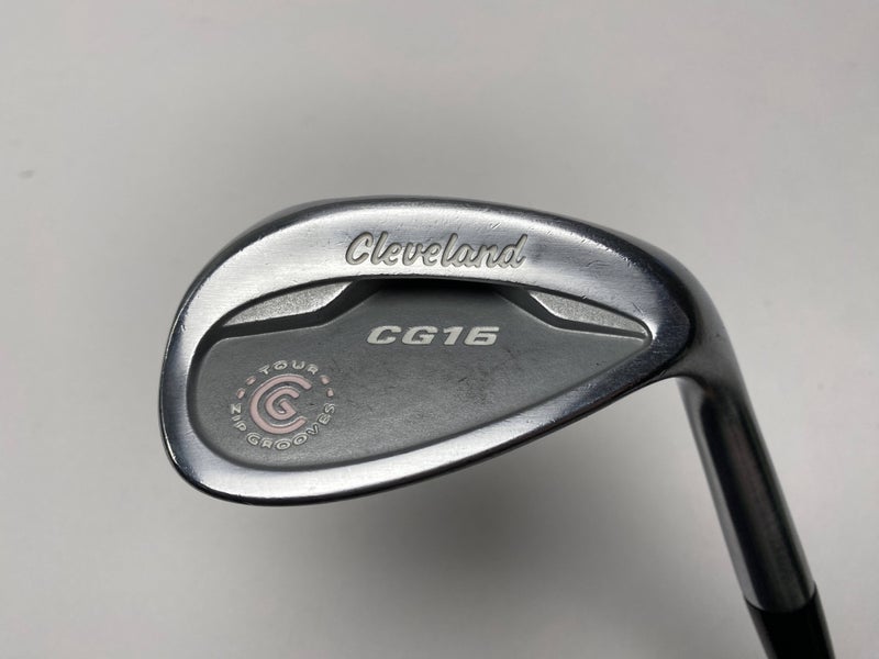 Cleveland CG16 Chrome Zip Groove 56* 14 Bounce 50g Ladies Graphite Womens RH