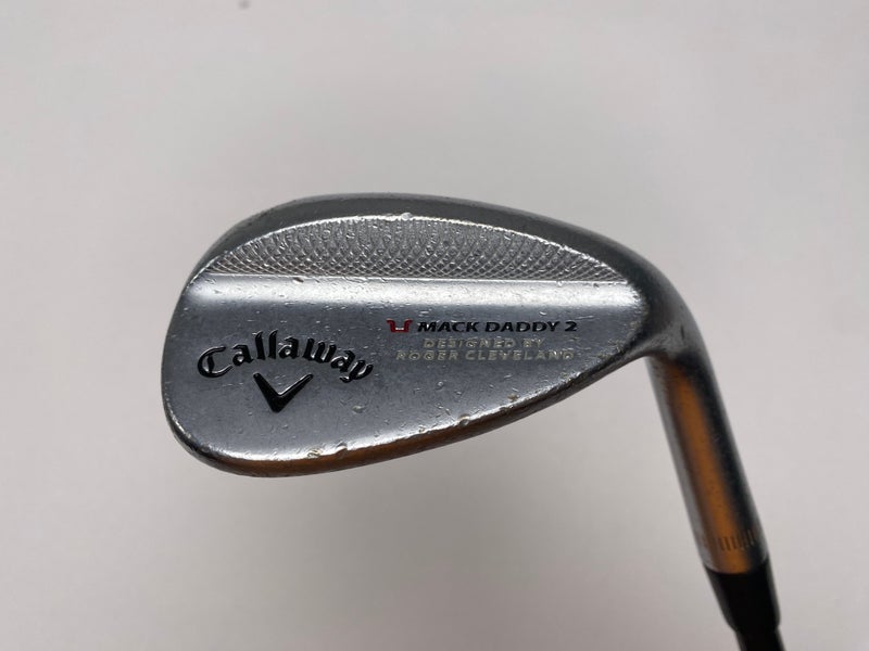 Callaway Mack Daddy 2 Chrome 60* 10 S-Grind Fujikura 85ST Wedge Graphite Mens RH