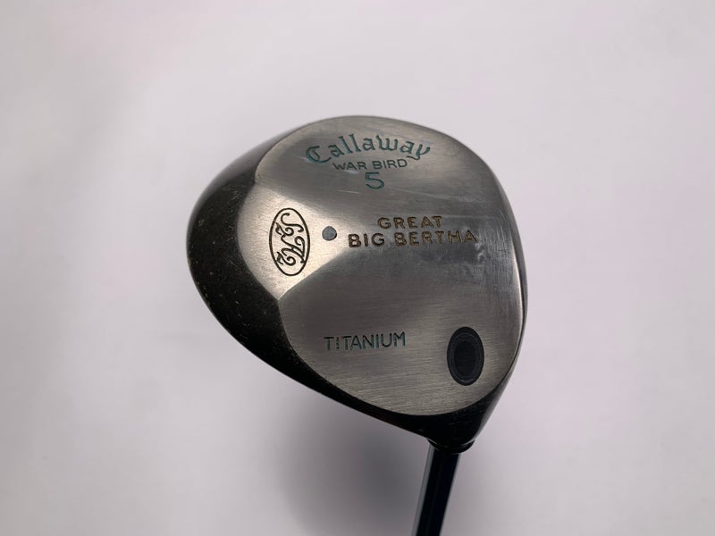 Callaway Original Great Big Bertha 5 Fairway Wood 18* Gems Ultra Light Ladies RH