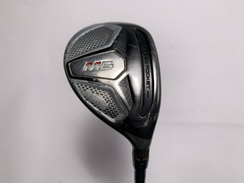 Taylormade M6 4 Hybrid 22* Fujikura Atmos 6R Regular Graphite Mens RH
