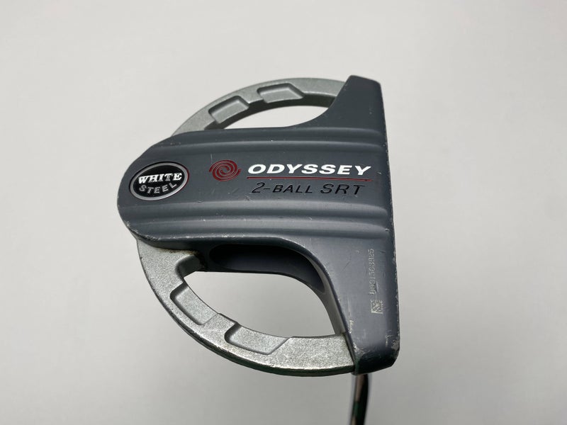 Odyssey White Steel 2-Ball SRT Putter 34.5" SuperStroke Mid Slim 2.0 Mens RH