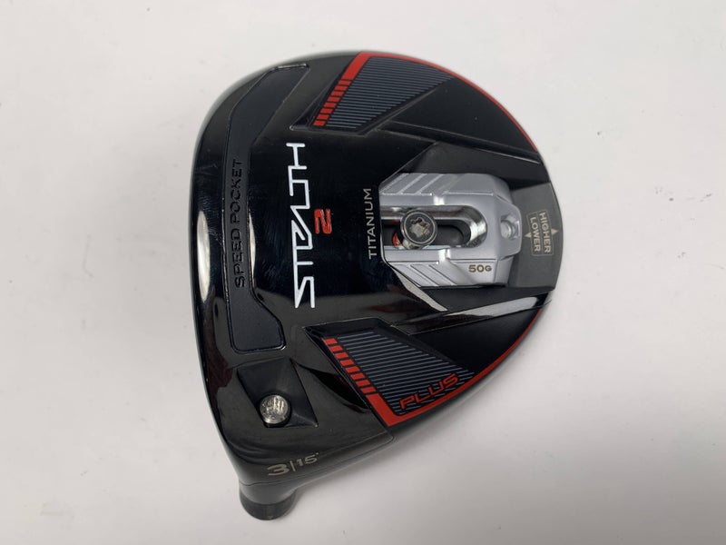 TaylorMade Stealth 2 Plus 3 Fairway Wood 15* HEAD ONLY Mens LH - NEW