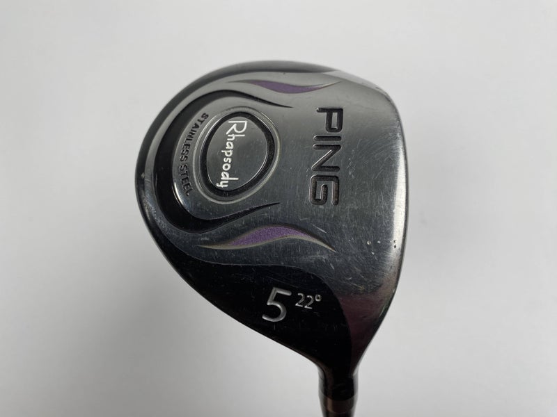 Ping Rhapsody 5 Fairway Wood 22* ULT 129 Ultra Light Ladies Graphite Womens RH