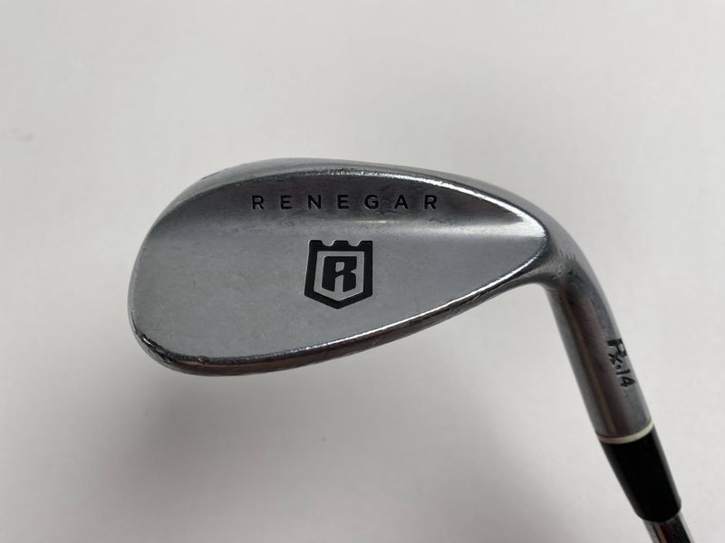 Renegar Rx14 Chrome Sand Wedge 56* KBS Wedge Steel Mens RH