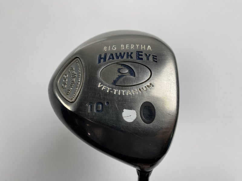 Callaway Hawkeye VFT Driver 10* Big Bertha Gems 60g Regular RH Midsize Grip