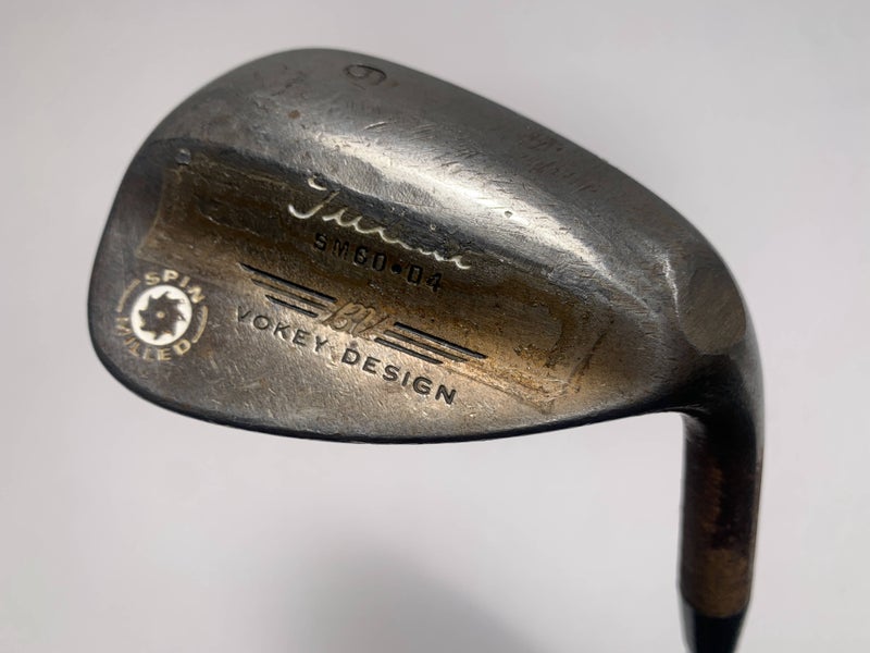 Titleist 2009 Vokey Spin Milled Oil Can 60* 4 True Temper Dynamic Gold Wedge RH