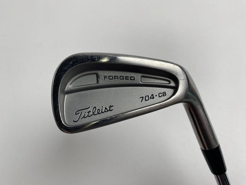 Titleist 704.CB Single 6 Iron True Temper Dynamic Gold S300 Stiff Steel Mens RH