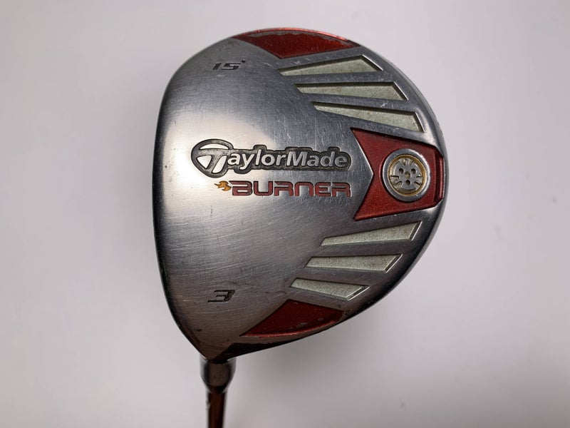 Taylormade 2008 Burner 3 Fairway Wood 15* Aldila NVS Orange Senior Graphite LH