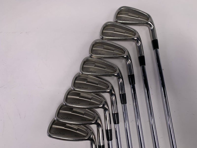 Titleist 804.OS Iron Set 4-PW+GW NS Pro 970 Stiff Steel Mens RH