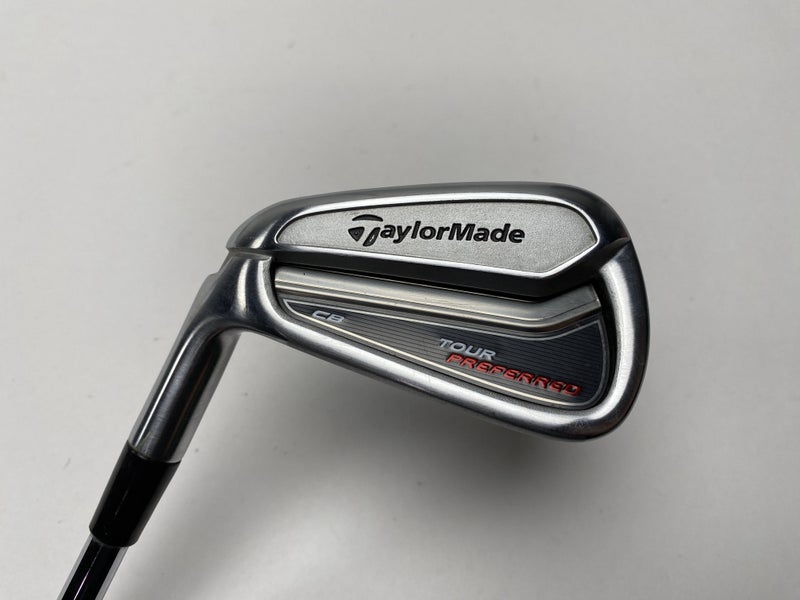 Taylormade 2014 Tour Preferred CB Single 6 Iron KBS Tour Stiff LH Midsize Grip