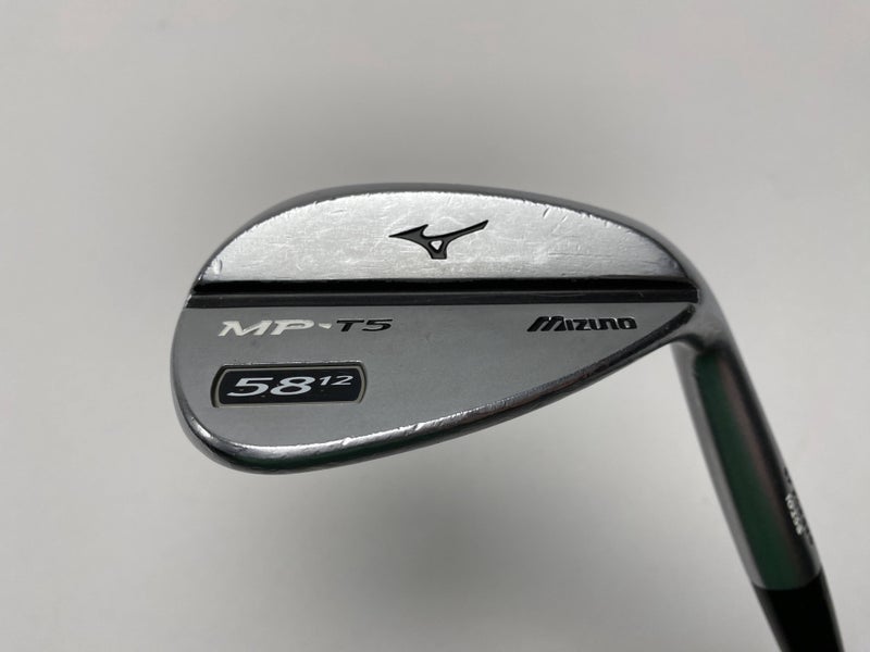 Mizuno MP T5 White Satin 58* 12 True Temper Dynamic Gold Wedge Steel Mens RH