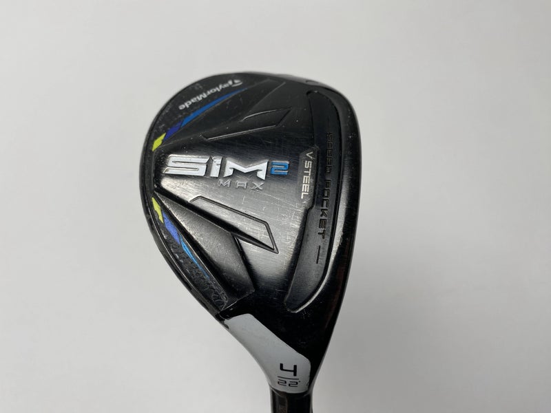 Taylormade SIM2 MAX Rescue 4 Hybrid 22* Aldila Nv 45g Ladies Graphite Womens RH