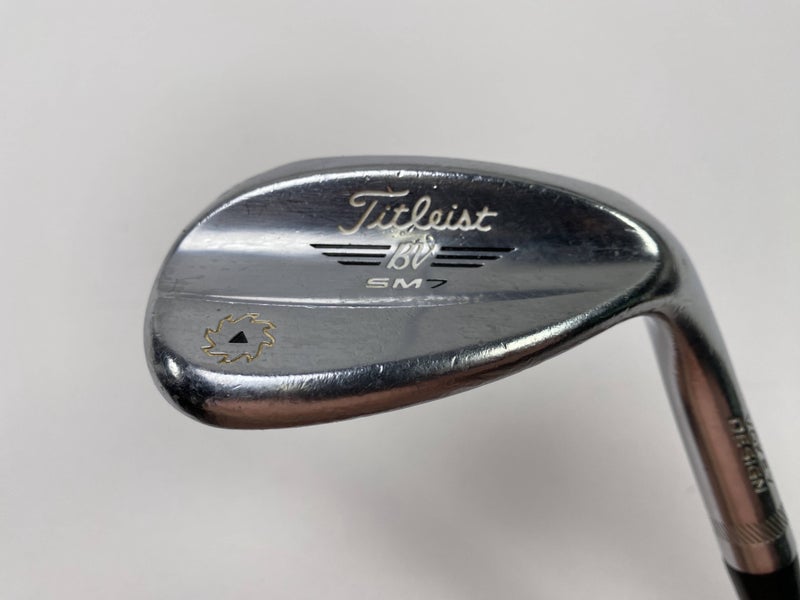 Titleist Vokey SM7 Tour Chrome 60* 8 M-Grind Wedge Steel Mens RH Midsize Grip
