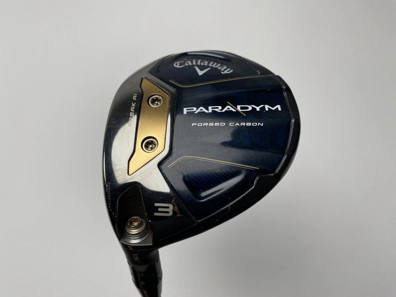 Callaway Paradym 3 Fairway Wood 15* HZRDUS 5.5 Dual Torsional Design Regular LH