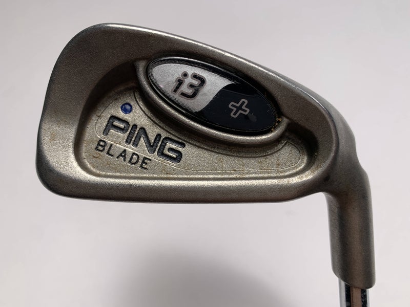 Ping i3 + Blade Single 4 Iron Blue Dot 1* Up Regular Steel Mens RH