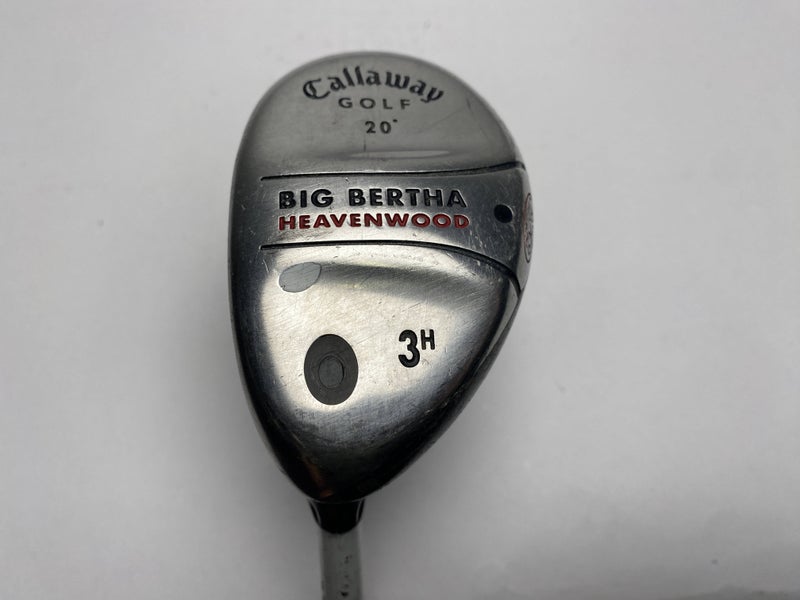 Callaway Big Bertha Heavenwood 3 Hybrid 20* RCH 75w Regular Graphite Mens LH