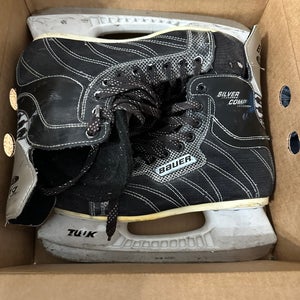 Bauer Rec Ice Fast Hockey Skates Regular Width 5 (Used)
