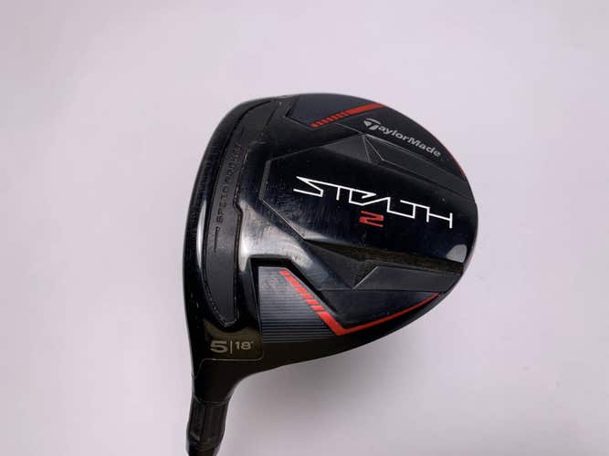 TaylorMade Stealth 2 5 Fairway Wood 18* Fujikura Ventus Red TR 5R Regular LH