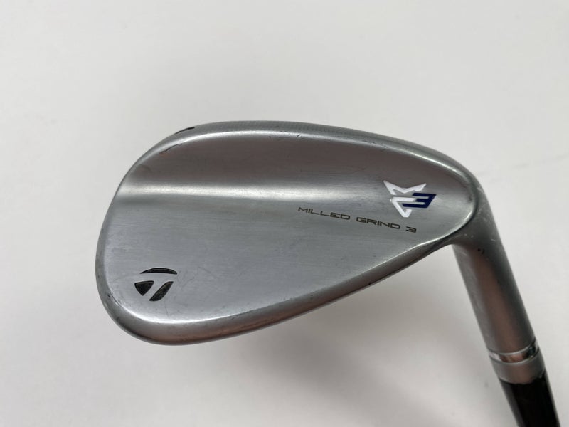 TaylorMade Milled Grind 3 Raw Chrome Sand Wedge 54* 13 MMT 304SS Tour XStiff RH