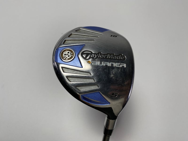 TaylorMade 2007 Burner Steel 5 Fairway Wood 18* REAX SuperFast 50g Ladies RH