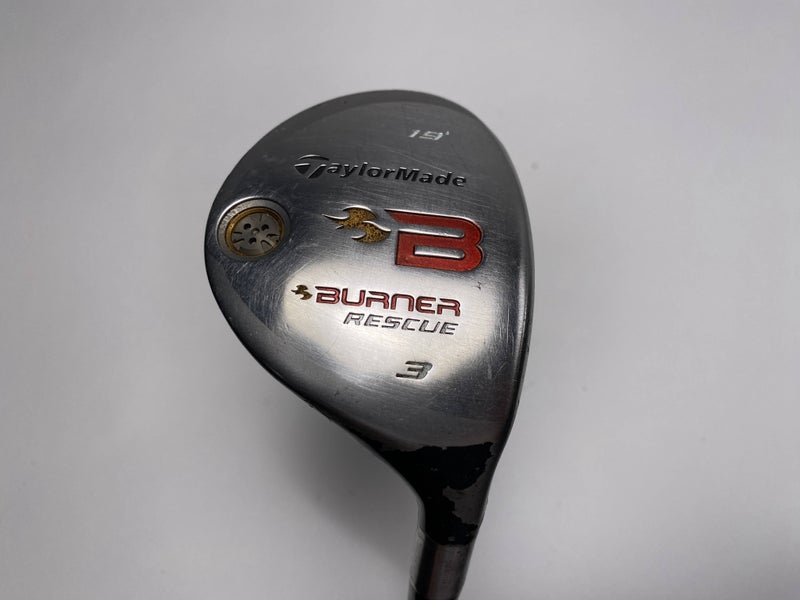 TaylorMade 2008 Burner Rescue 3 Hybrid 19* REAX SuperFast Stiff Graphite Mens RH