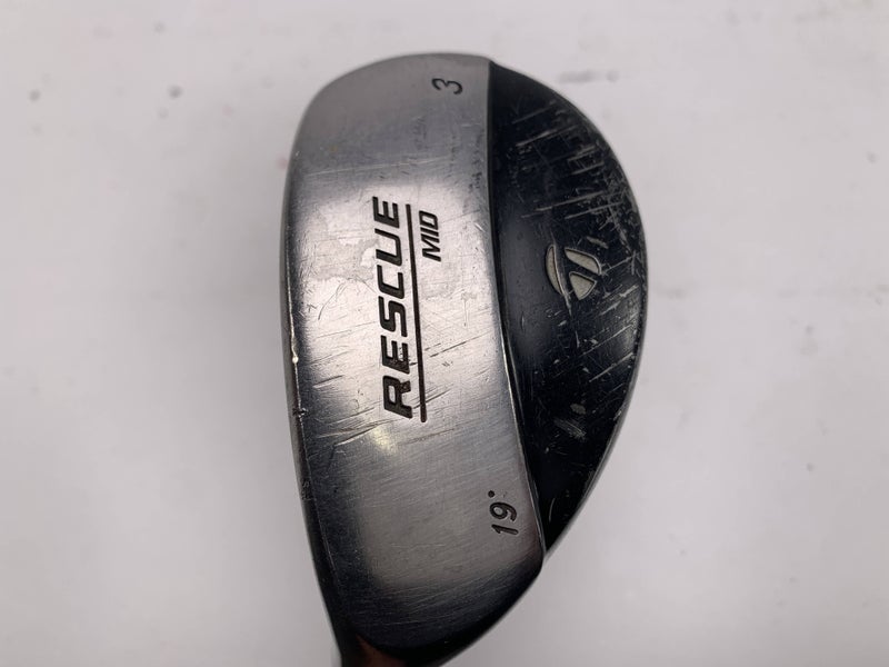 TaylorMade Rescue Mid 3 Hybrid 19* Light Metal 95g Regular Steel Mens LH