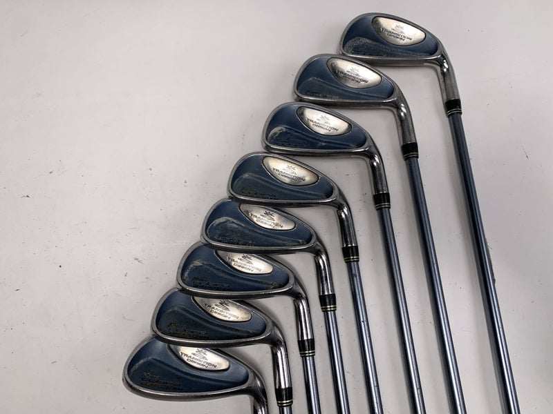 Cobra 3400 I/XH Iron Set 4-PW+SW Graphite Design YS-5.1 50g Ladies Graphite RH