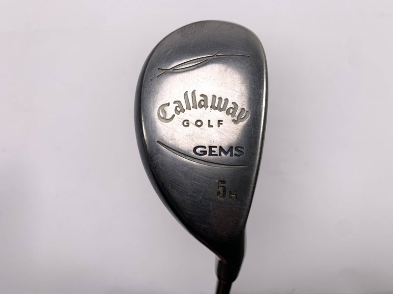 Callaway Gems 5 Hybrid 25* Aldila Womens 55g Ladies Graphite Womens RH