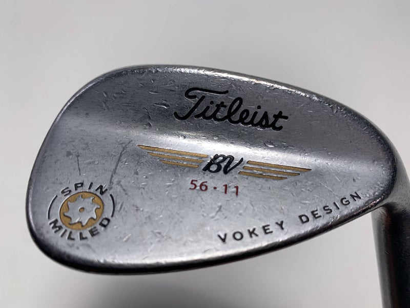 Titleist Vokey Spin Milled Chrome 2009 Sand Wedge 56* 11 Wedge Steel Mens RH