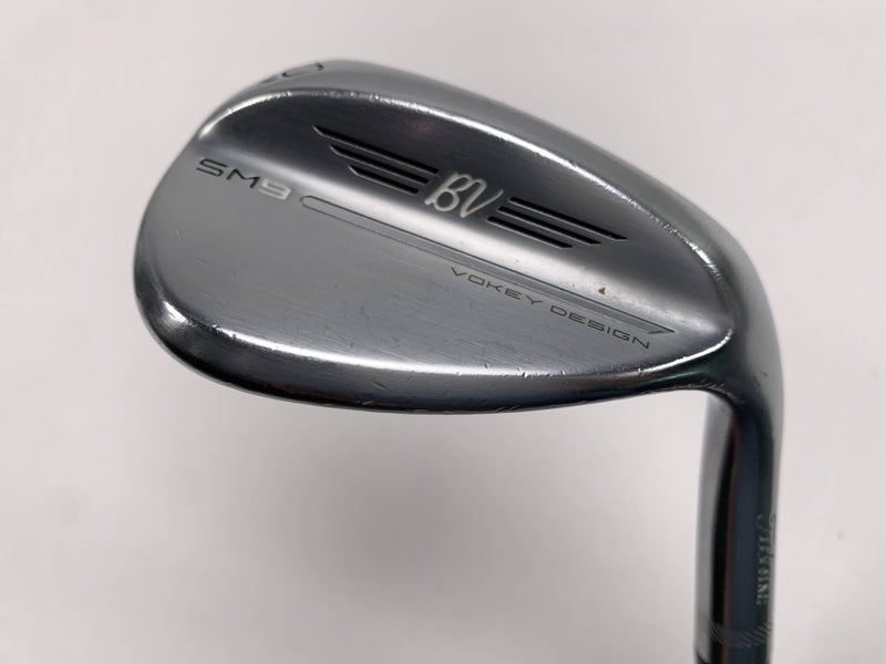 Titleist Vokey SM9 Tour Chrome Lob Wedge LW 60* 8 Bounce M-Grind Wedge RH